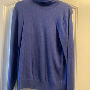 Joe Fresh Men's Turtleneck Sweater in Rich Blue